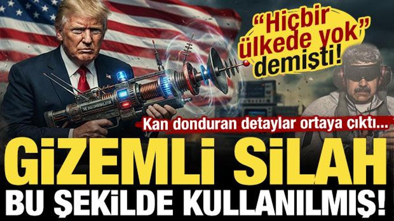 'Kimsede yok' demişti! Gizemli silah Discombobulator'ün nasıl kullanıldığını açıkladılar!