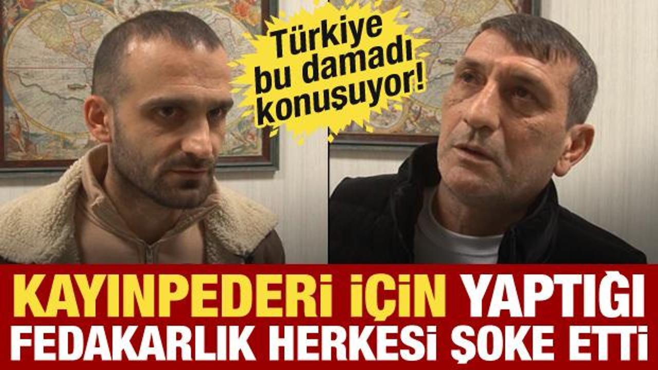 Türkiye’nin konuştuğu hayırlı damat! Kayınpederi için bir saniye bile düşünmedi...