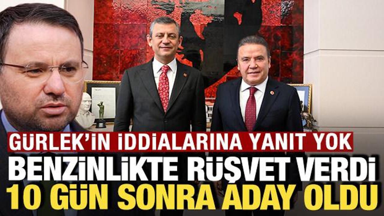 Bakan Gürlek'in iddialarına yanıt yok: Benzinlikte rüşvet verdi, 10 gün sonra aday oldu