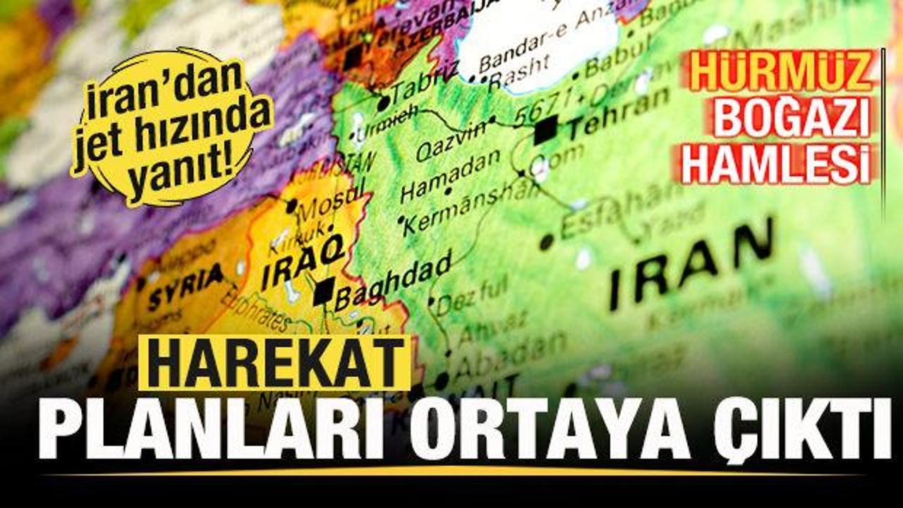 Harekat planları ortaya çıktı! Hürmüz Boğazı hamlesi! Binlerce sevk ediliyor