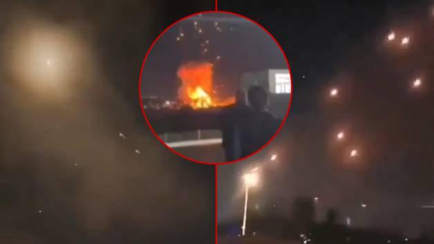 İran, Erbil'de ve İsrail'in güneyini hedef alan iki dalga halinde misilleme yaptı