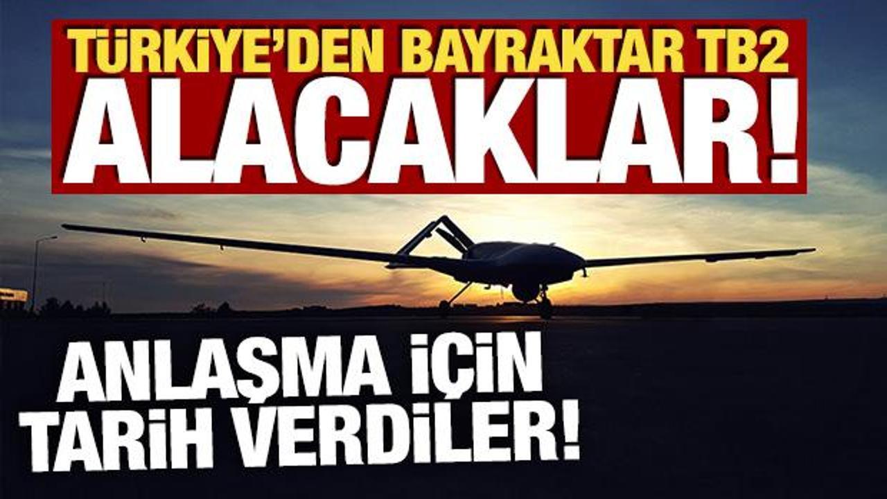 Türkiye'den Bayraktar TB2 alacaklar! Anlaşma için tarih verdiler
