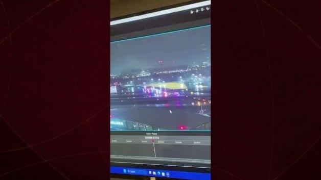 ABD'deki feci kaza anı ortaya çıktı: Pilot ve yardımcısı hayatını kaybetti