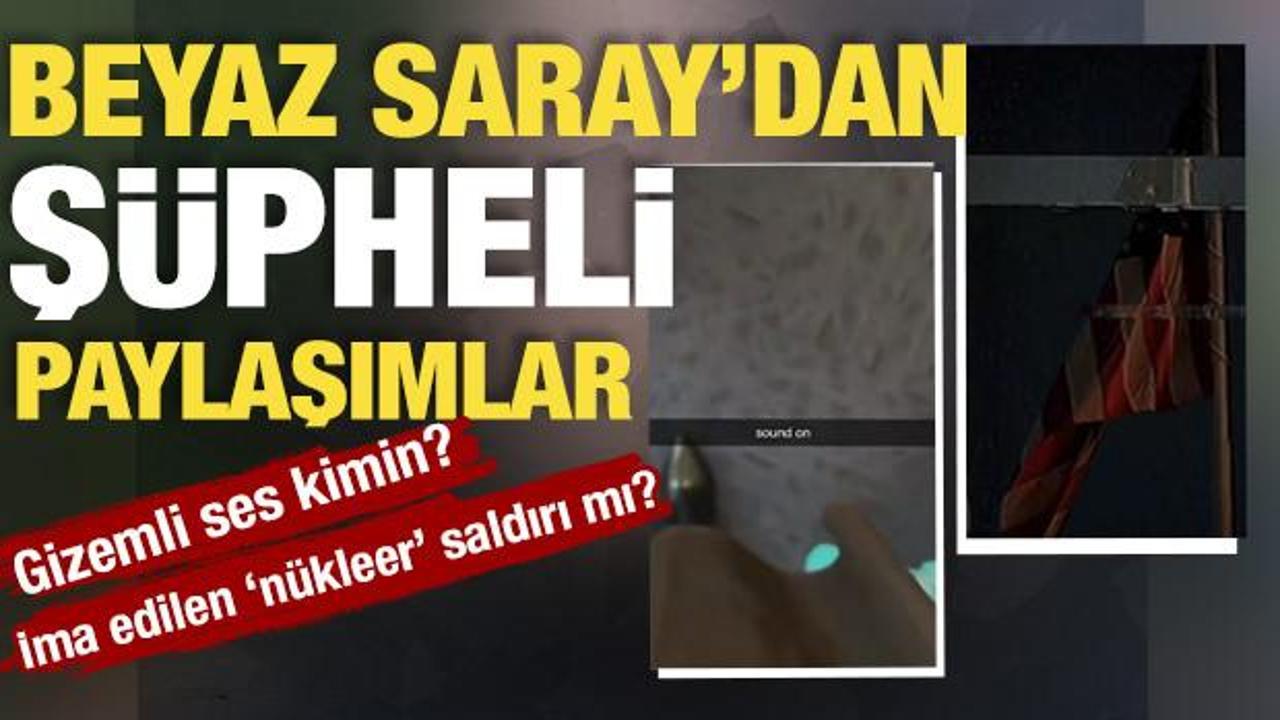 Beyaz Saray’ın sosyal medya hesabından gizemli videolar: Nükleer saldırı mı ima edildi?