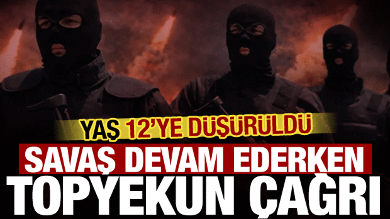 İran'dan 12 yaş üstüne şoke eden savaş çağrısı!