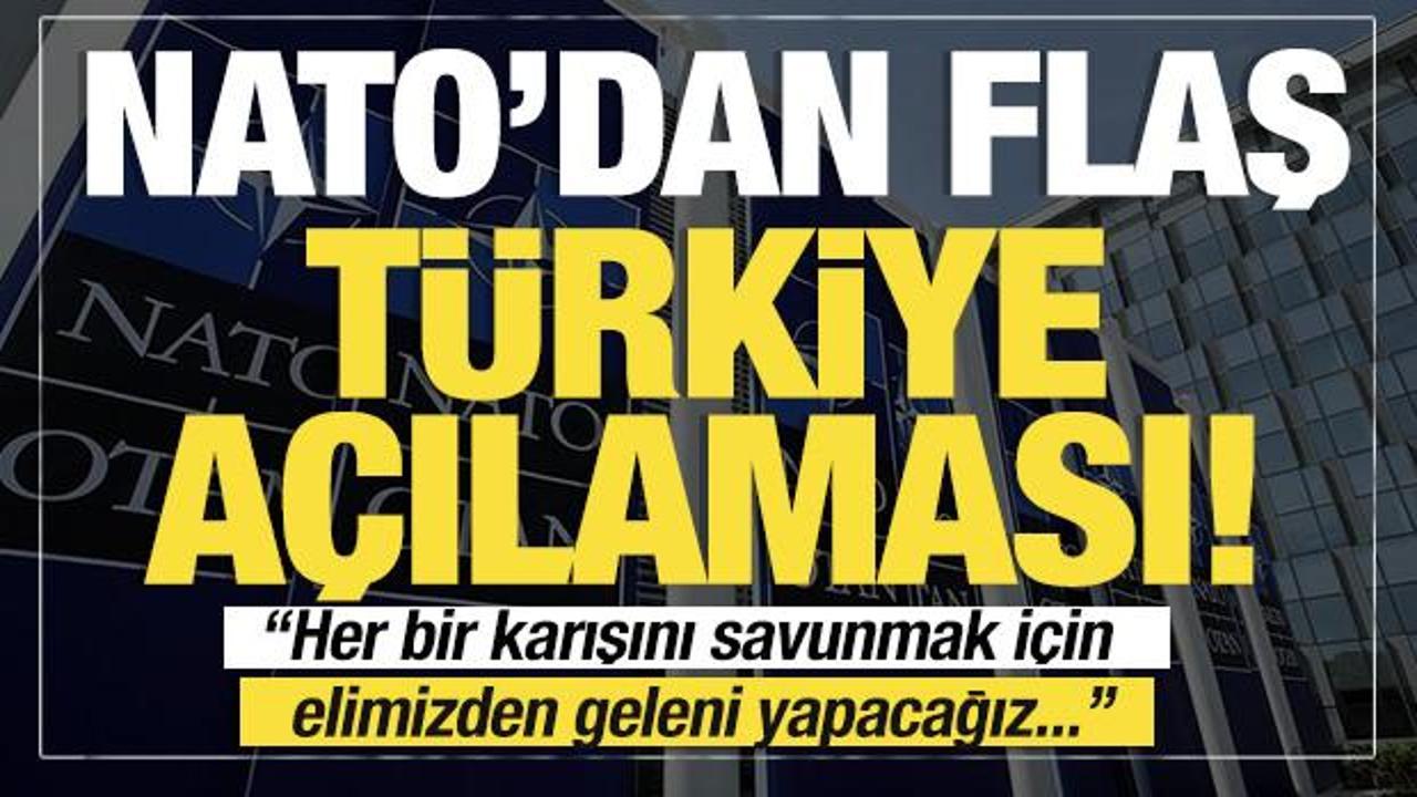 NATO'dan son dakika Türkiye açıklaması: "Savunmak için elimizden geleni yapacağız"