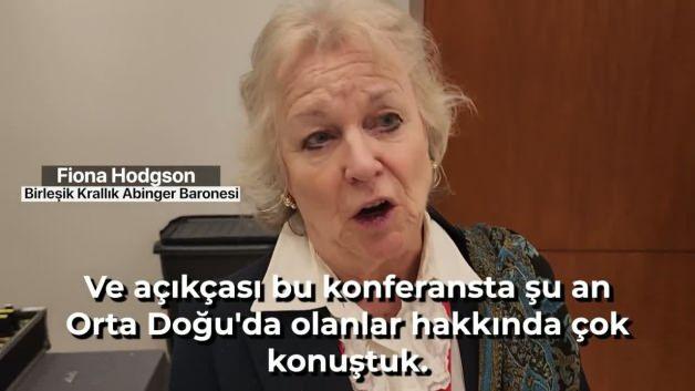 Abinger Baronesi Fiona: 'Çatışmalar kadınları orantısız şekilde etkiliyor'