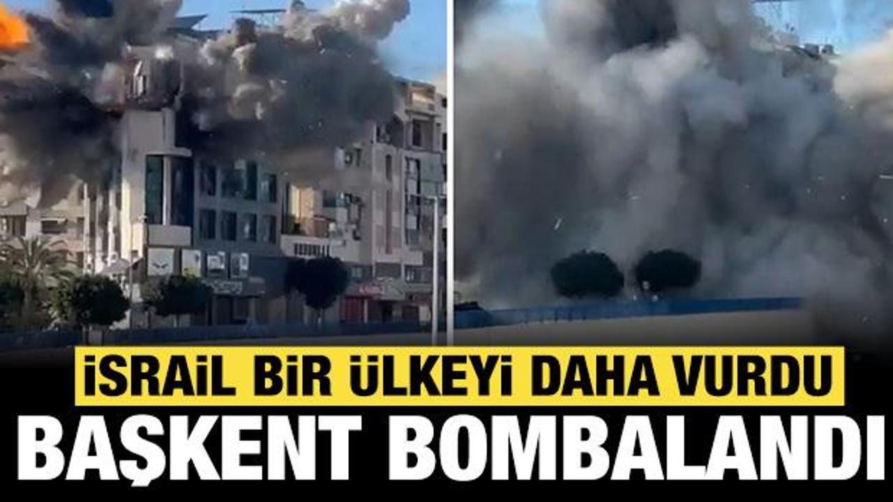 İsrail Lübnan'ın başkentini vurdu: Havalimanı bombalandı!