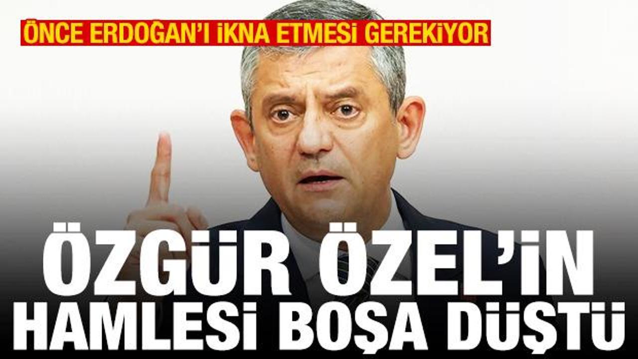 Özel'in "22 vekil istifa edecek, seçim olacak" planı gerçekçi değil