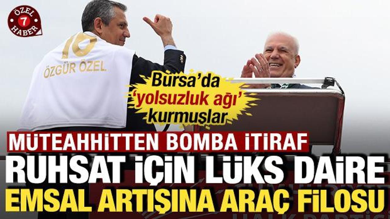 Ruhsat için lüks daire, emsal artışına araç filosu: Bursa'da 'yolsuzluk ağı' kurmuşlar