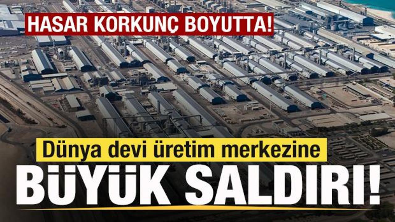 Dev üretim merkezine saldırı! Büyük hasar oluştu