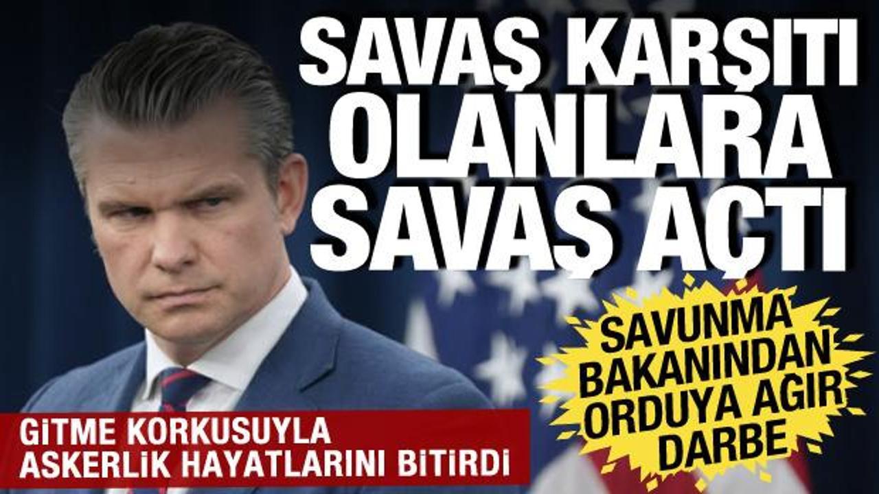 ABD savunması çöküşe girdi! Pete Hegseth gitme korkusu ile orduya darbe vurdu
