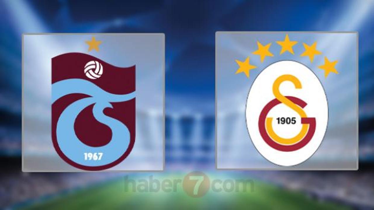 Trabzonspor - Galatasaray maçı CANLI ve şifresiz veren kanallar! TS-GS muhtemel 11
