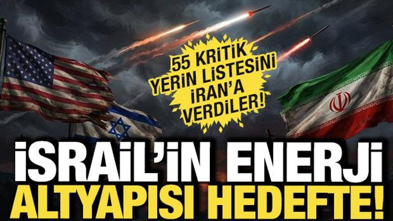 Rusya kritik listeyi İran'a verdi! İsrail'in enerji altyapısı hedefte