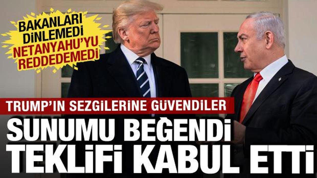 Netanyahu'nun sunumunu beğenerek savaşa karar verdi! Trump'ı saldırıya böyle ikna etti