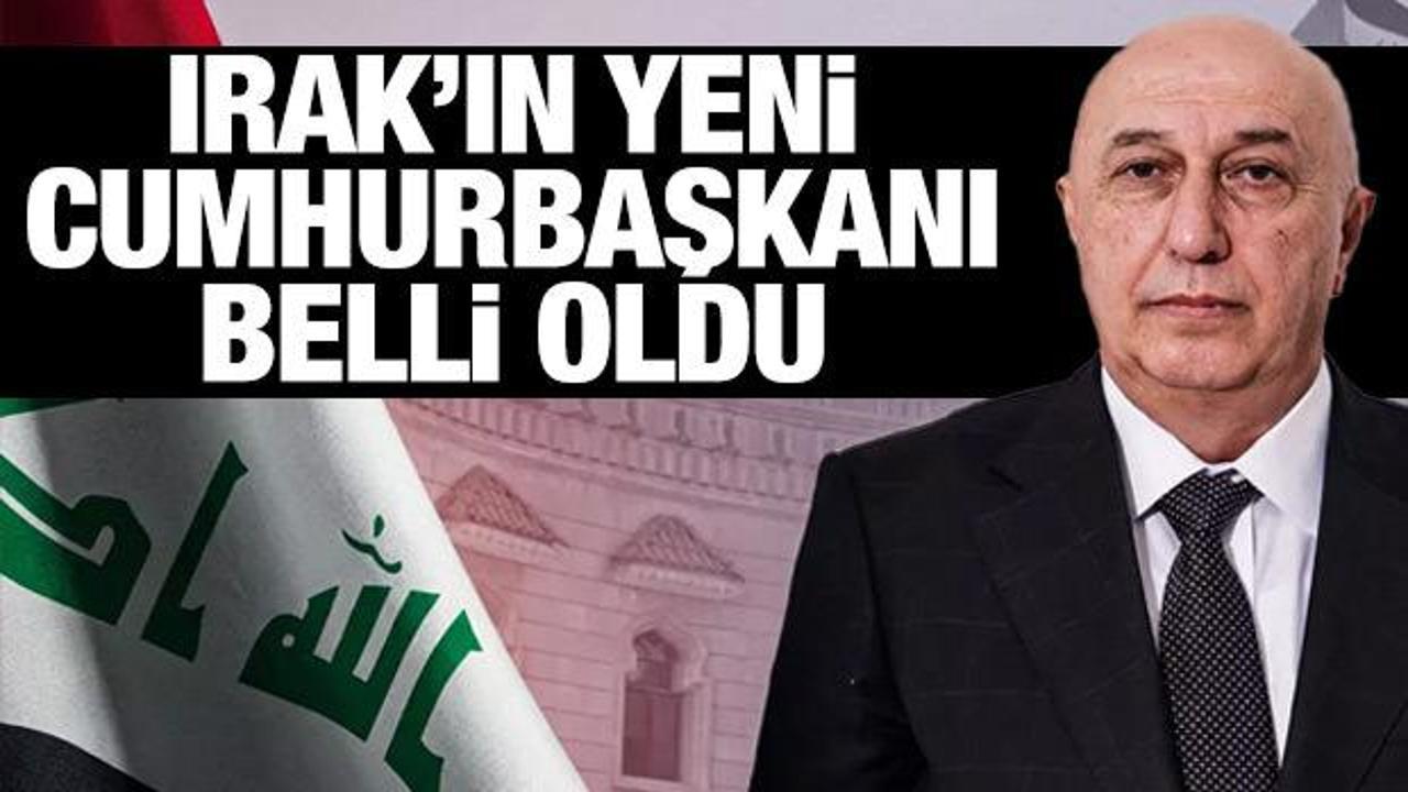 Irak'ta yeni cumhurbaşkanı belli oldu