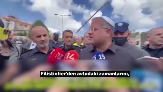 Kana susamışlığın böylesi! İsrailli Bakan Ben Gvir bu kez de Filistinliler'den bunu istedi!